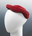 Hat, Gilbert Orcel  French, straw, silk, French