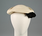 Hat, Gilbert Orcel  French, Straw, sIlk, French