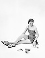 Bathing suit, Carolyn Schnurer (American, born New York, 1908–1998 Palm Beach, Florida), cotton, American