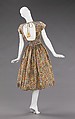 Dress, Carolyn Schnurer (American, born New York, 1908–1998 Palm Beach, Florida), silk, American