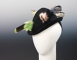 Hat, Elsa Schiaparelli (Italian, 1890–1973), wool, feathers, French