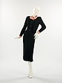 Suit, Elsa Schiaparelli (Italian, 1890–1973), rayon, silk, plastic (cellulose acetate, cellulose nitrate), French