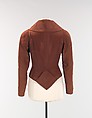Jacket, Elsa Schiaparelli (Italian, 1890–1973), silk, plastic (cellulose acetate, cellulose nitrate), wood composite, French
