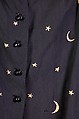 Blouse, Schiaparelli (French, founded 1927), Wool, ceramic, French