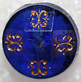 Button, glass, American or European