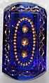 Button, glass, American or European