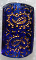 Button, glass, American or European