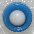 Button, glass, American or European