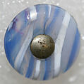 Button, glass, American or European