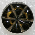 Button, glass, American or European