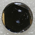 Button, glass, American or European