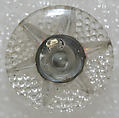 Button, glass, American or European