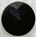 Button, glass, American or European