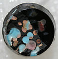 Button, glass, American or European
