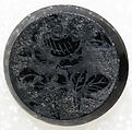 Button, glass, American or European