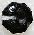 Button, glass, American or European