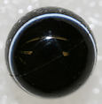 Button, glass, American or European