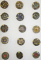 Button, passementerie, French