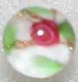 Button, glass, American or European