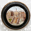 Button, mosaic, Italian
