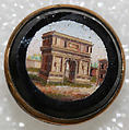 Button, mosaic, Italian