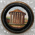 Button, mosaic, Italian