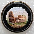 Button, mosaic, Italian