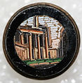 Button, mosaic, Italian
