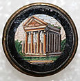 Button, mosaic, Italian