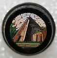 Button, mosaic, Italian