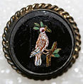 Button, mosaic, Italian