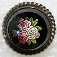 Button, mosaic, Italian