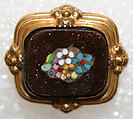 Button, mosaic, Italian