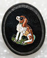 Button, mosaic, Italian