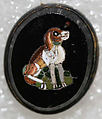 Button, mosaic, Italian