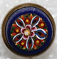 Button, mosaic, Italian