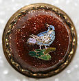 Button, mosaic, Italian
