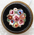 Button, mosaic, Italian