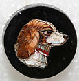 Button, mosaic, Italian