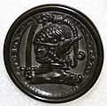 Button, metal, wood, British