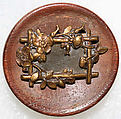 Button, metal, wood, British
