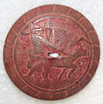 Button, wood, American or European