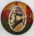 Button, wood, American or European