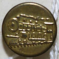Button, metal, American or European