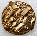 Button, wood, bone, metal, French