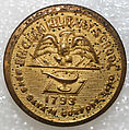 Button, metal, American or European