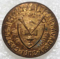 Button, metal, American or European