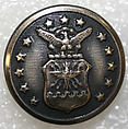 Button, metal, American or European