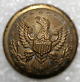 Button, metal, American or European
