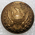Button, metal, American or European